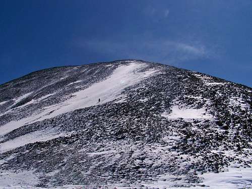 Mount Guyot_Descent from Upper Ridge