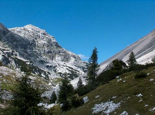 Dolina Sedmerih Jezer, entering the high part of the valley
