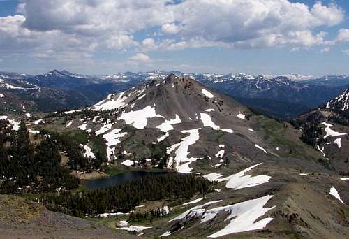 Hiram Peak as seen from...