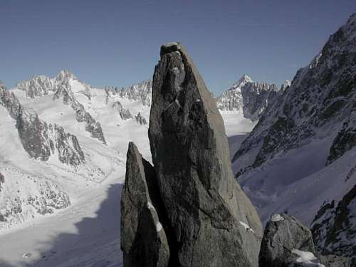 Mt.Blanc massive (March 2004)