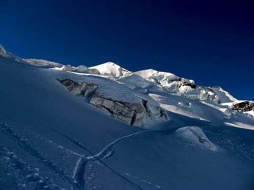 Ski route from Diavolezza