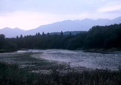 River Váh at Twilight