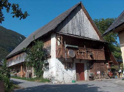 Beautiful traditional farm in Stara Fužina, near Bohinj lake