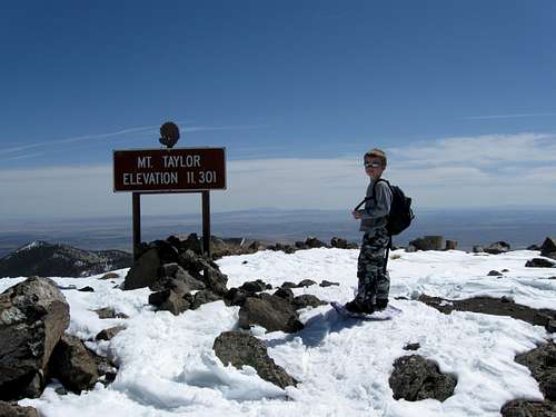 Mount Taylor Winter Ascent