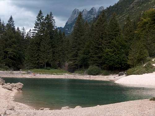 Lago Del Predil, on the Italian side