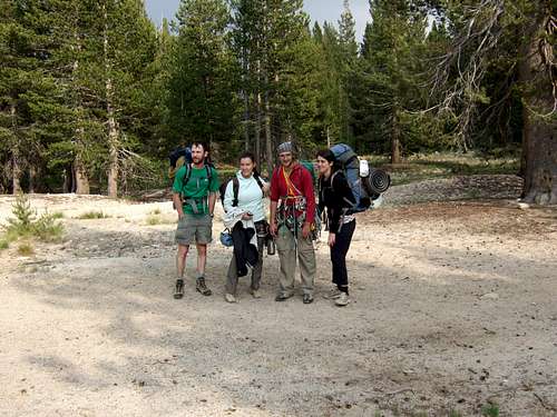 Setting out on the JMT