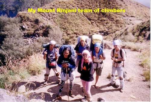 my team climbers from...