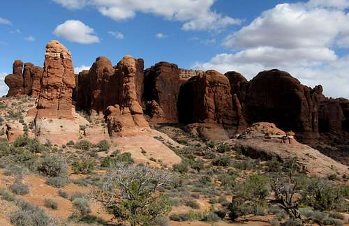 Arches National Park highpoint Elephant Butte