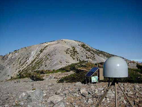 GPS Station on Mt Harwood
