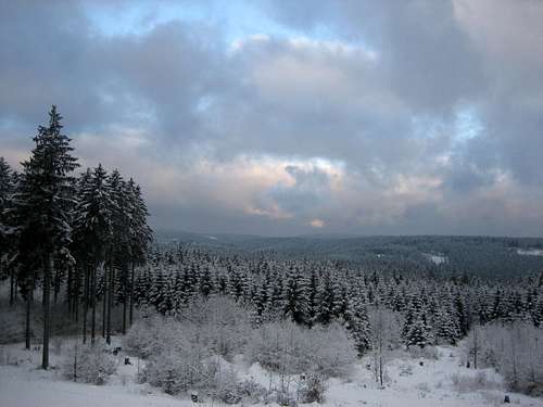 The Harz at wintertime