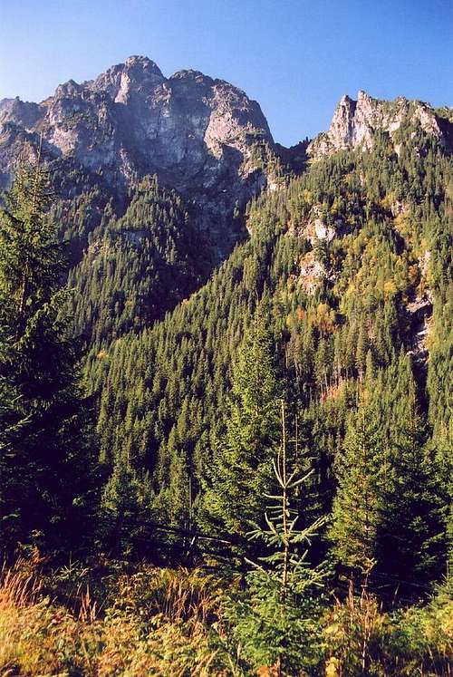 Mlynar above Bielovodska valley