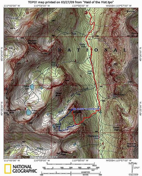 Route with Topo