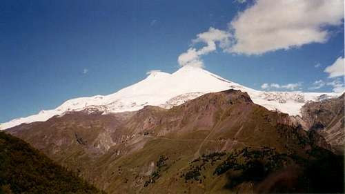 View of Elbrus from Cheget Peak