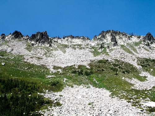 West Ridge of Fenn Mt. Crags