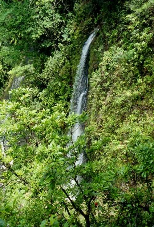Waterfall on Rincon de la Vieja