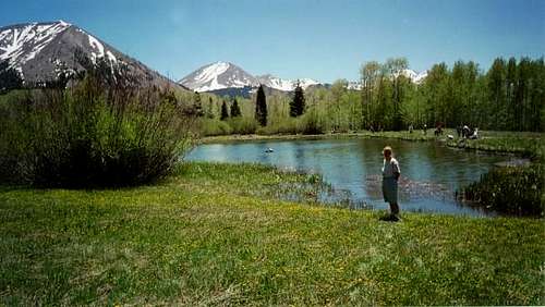 Haystack (left), Mellenthin...