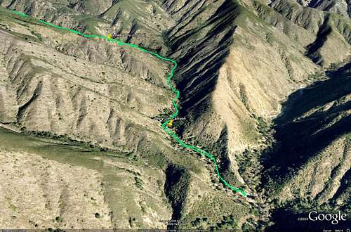 Santiago and Modjeska Peak - Google Earth Part 1
