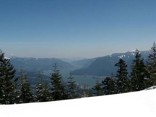 The Columbia River Gorge from Table Mt.