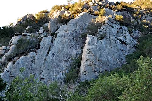 Lower San Ysidro Rock