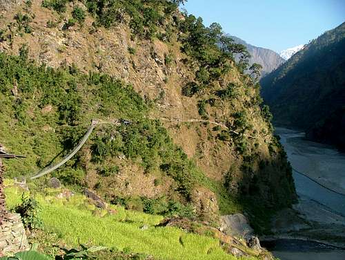 Budhi Gandaki river