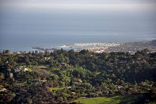 Views of Santa Barbara From Cold Springs Dome