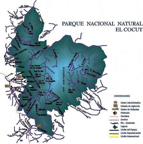 Mapa del Parque