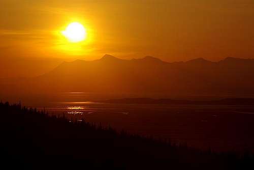 Sunset From Anchorage