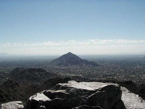 View of Camelback Mtn. from...