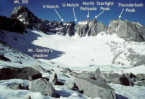 The Palisade Glacier
