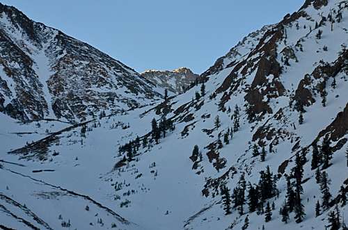Sierra Snow Filed Canyon