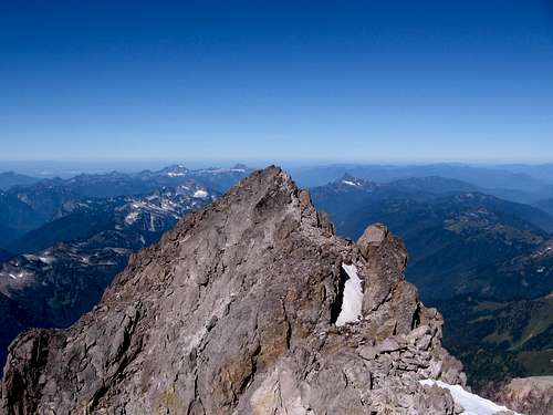 NW from Glacier Peak