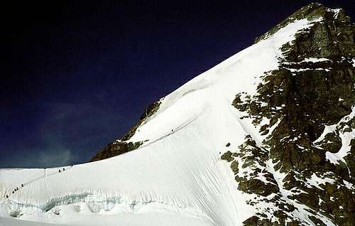 Jungfrau West Face/Ridge...