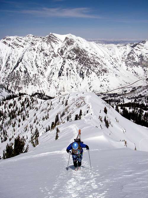Skiing The American Fork Twins