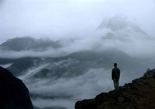 Mist over Khumbu