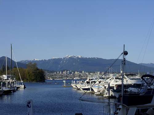 Mount Seymour from Vancouver