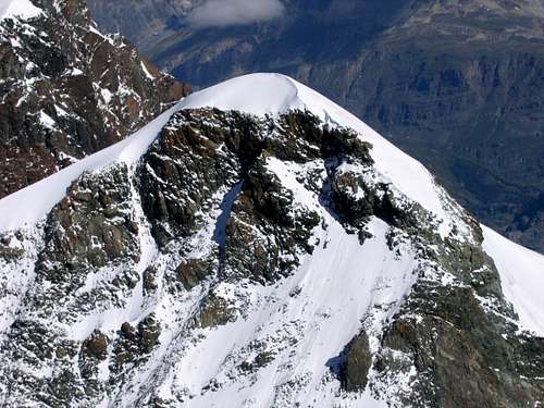 Pollux from the summit of Castor