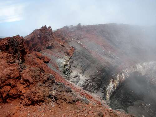 Ngauruhoe Summit Crater Rim - SE Side