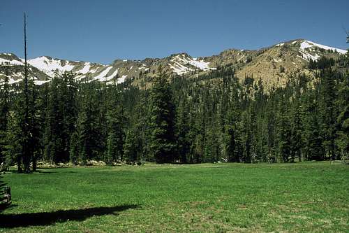 Meadows below Navaho Pass