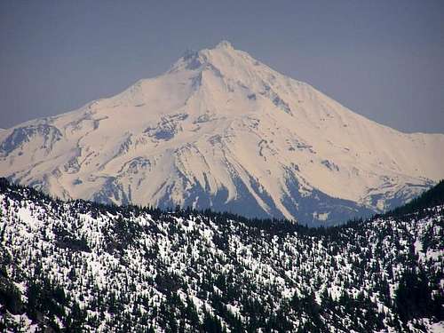 Mt. Jefferson from the summit...