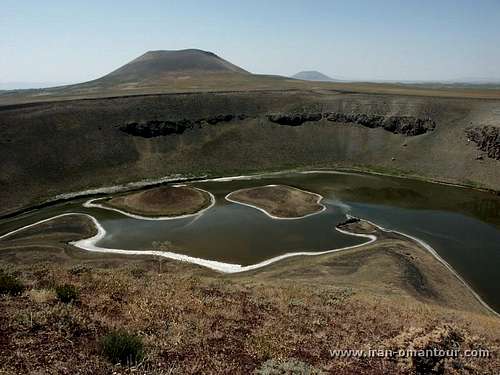 Meketuzla crater lake, Turkey