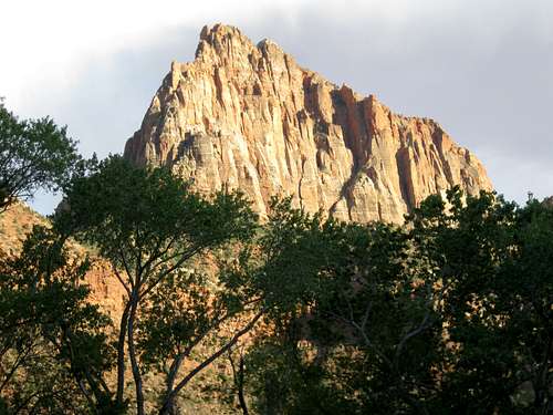 The Watchman before sunset