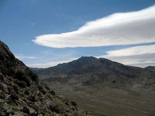 Graham Peak clouds