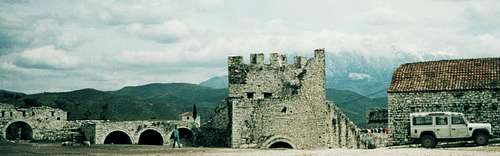 Berat Castle and Tommorit Range