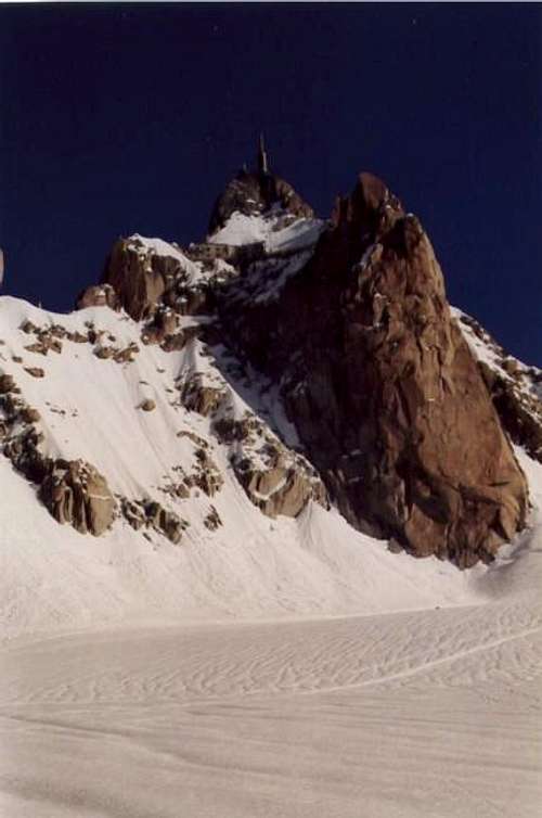 The Aigulle du Midi in a...