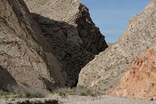 Entrance to the Narrows-- Downstream End