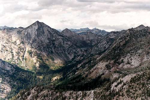 Needle Point and Eagle Lake to the Northeast
