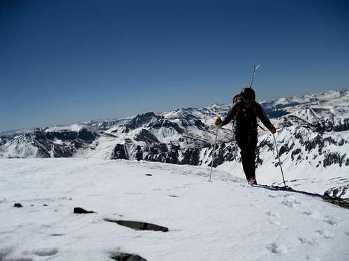 Handies ski descent