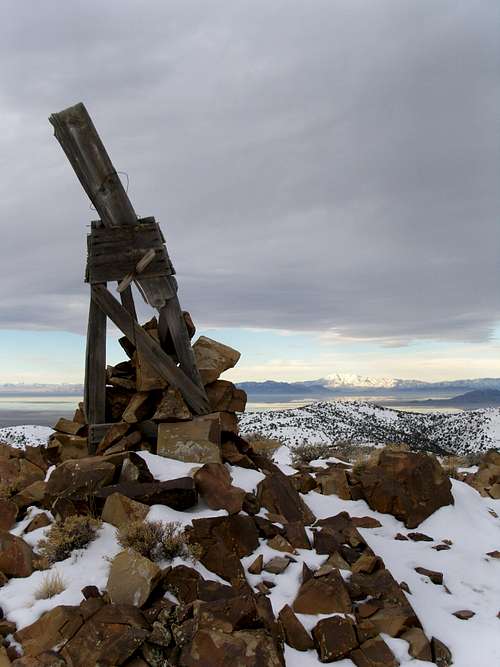 The Cairn on top