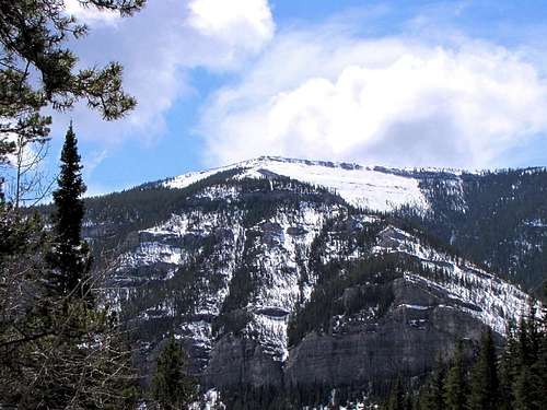 West from Bragg creek canyon and Ice cave