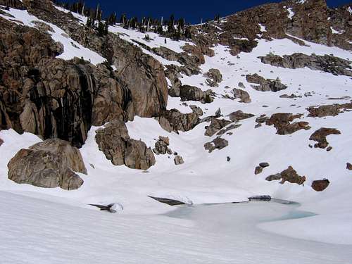 Unnamed lake below Silliman